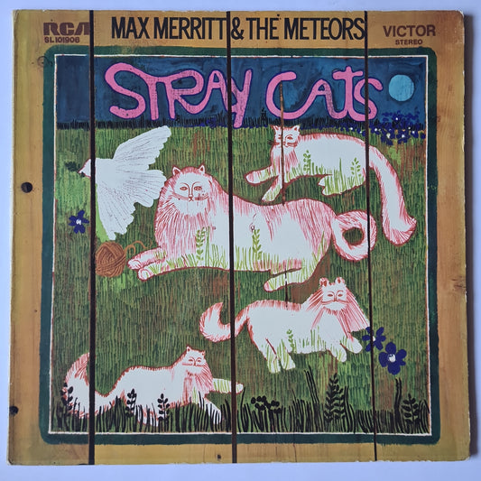 Max Merritt & The Meteors – Stray Cats - 1971 (Gatefold) - Vinyl Record