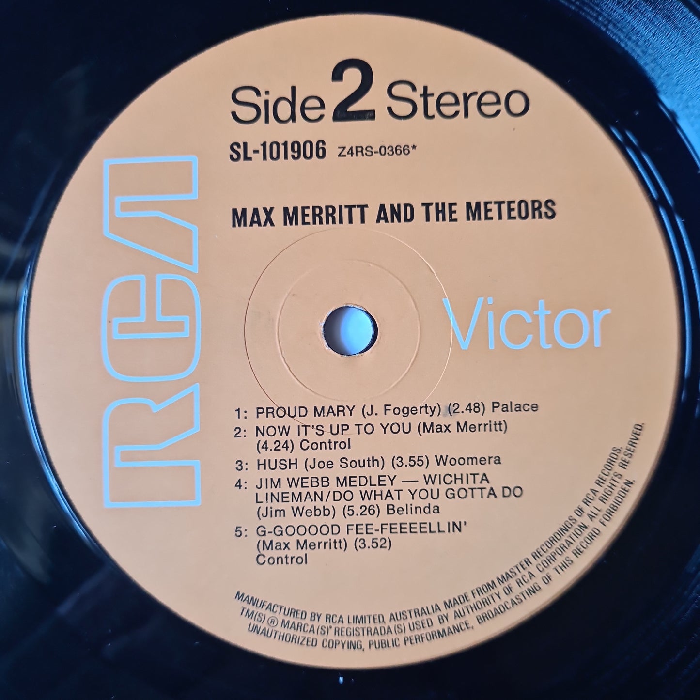 Max Merritt & The Meteors – Stray Cats - 1971 (Gatefold) - Vinyl Record