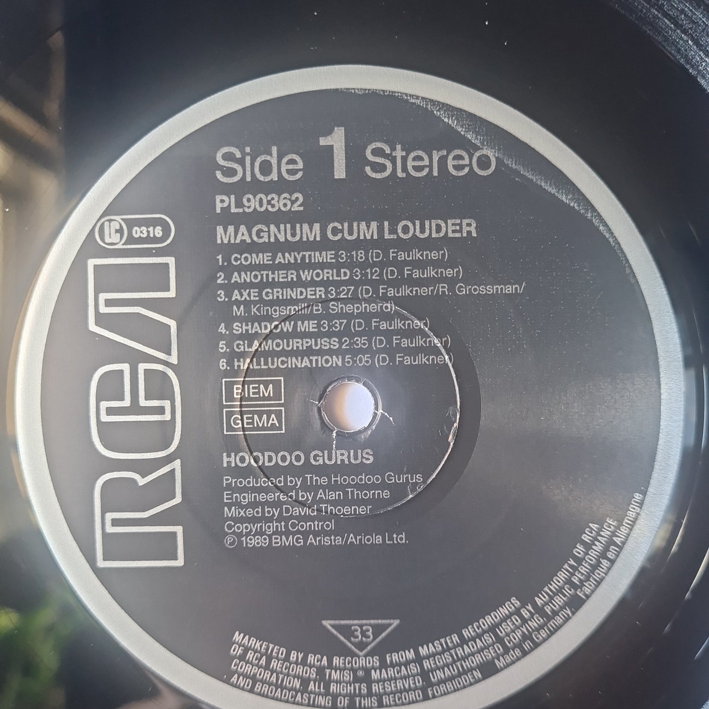 Hoodoo Gurus – Magnum Cum Louder - 1989 - Vinyl Record