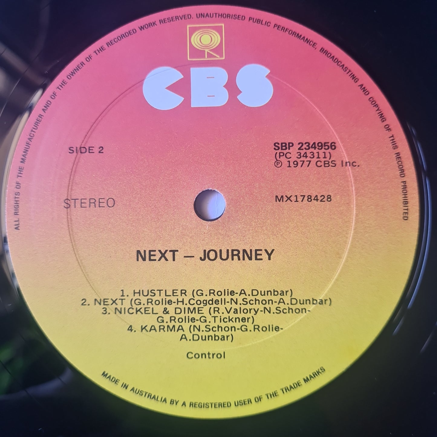 Journey – Next - 1977 - Vinyl Record