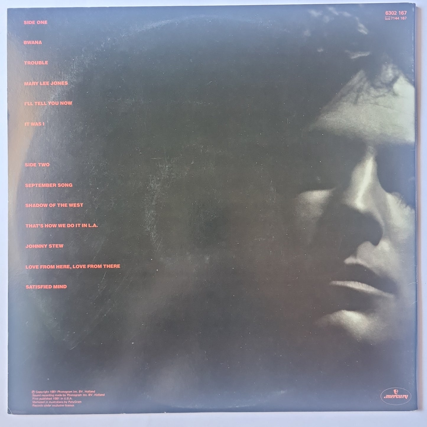 Lindsey Buckingham (Fleetwood Mac) – Law & Order - 1981 (Gatefold) - Vinyl Record LP