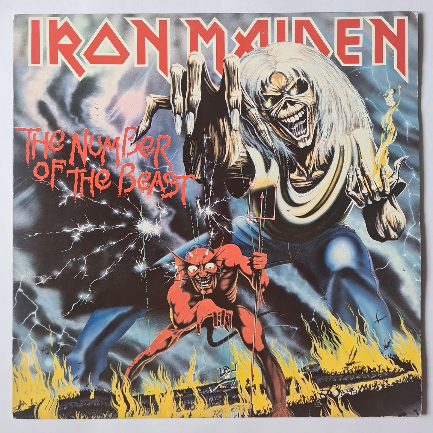 Iron Maiden – The Number Of The Beast - 1982 - Vinyl Record