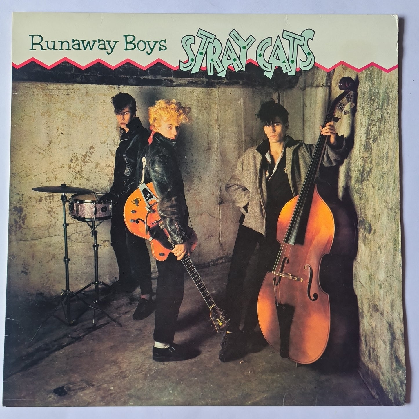 The Stray Cats – Runaway Boys - 1981 - Vinyl Record