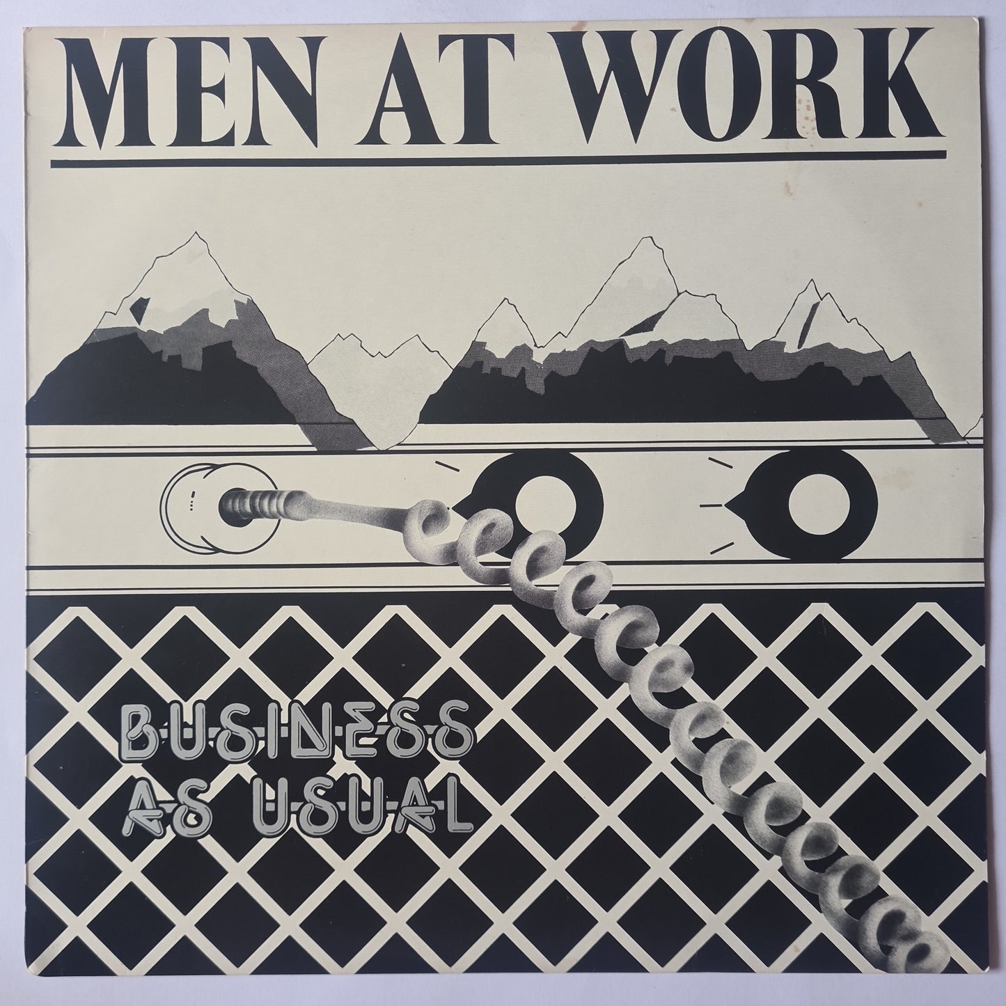 Men At Work – Business As Usual - 1981 - Vinyl Record
