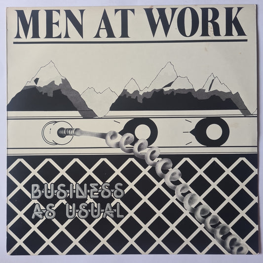 Men At Work – Business As Usual - 1981 - Vinyl Record