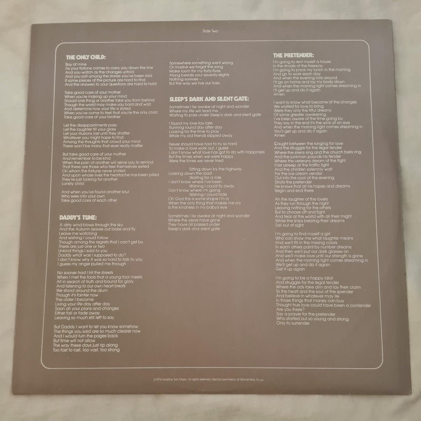 Jackson Browne – The Pretender - 1976 - Vinyl Record