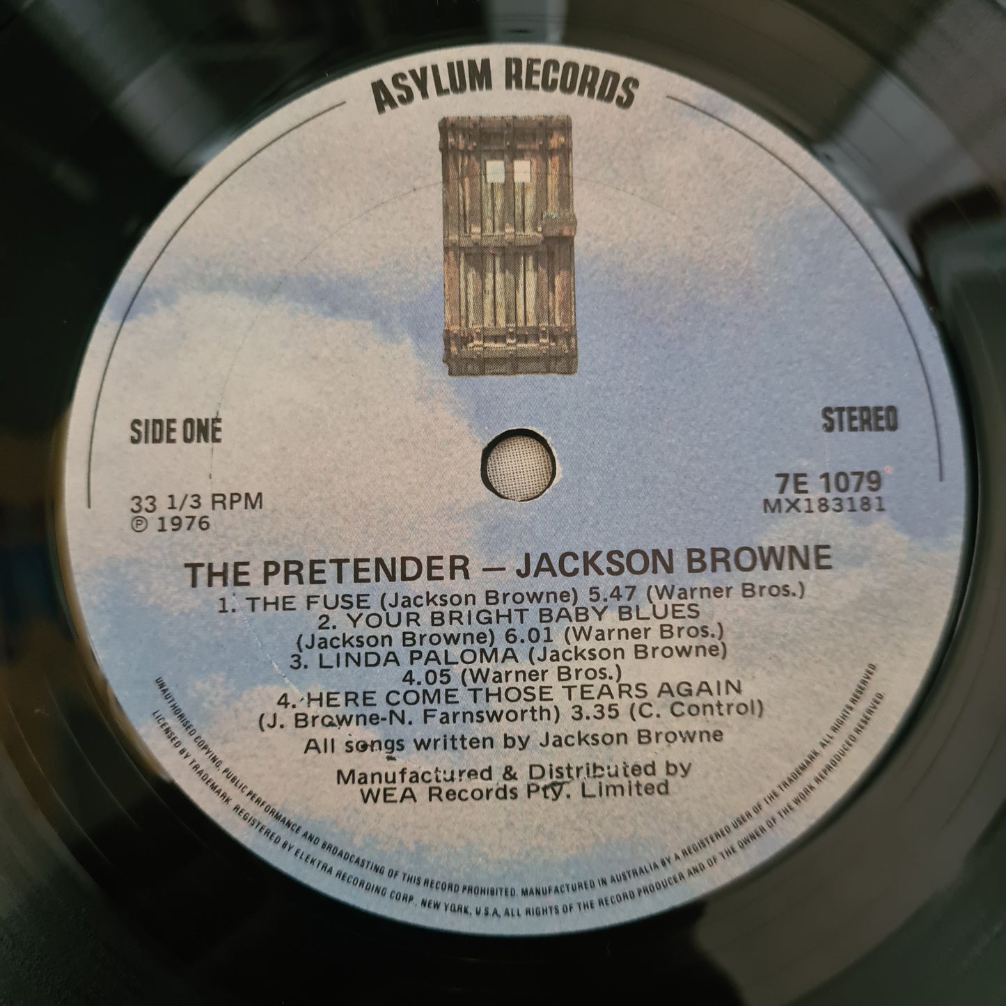 Jackson Browne – The Pretender - 1976 - Vinyl Record