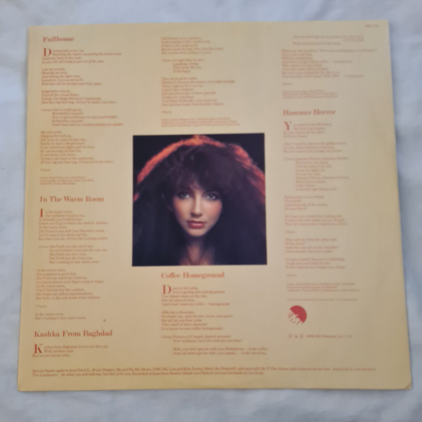 Kate Bush – Lion Heart - 1978 - Vinyl Record