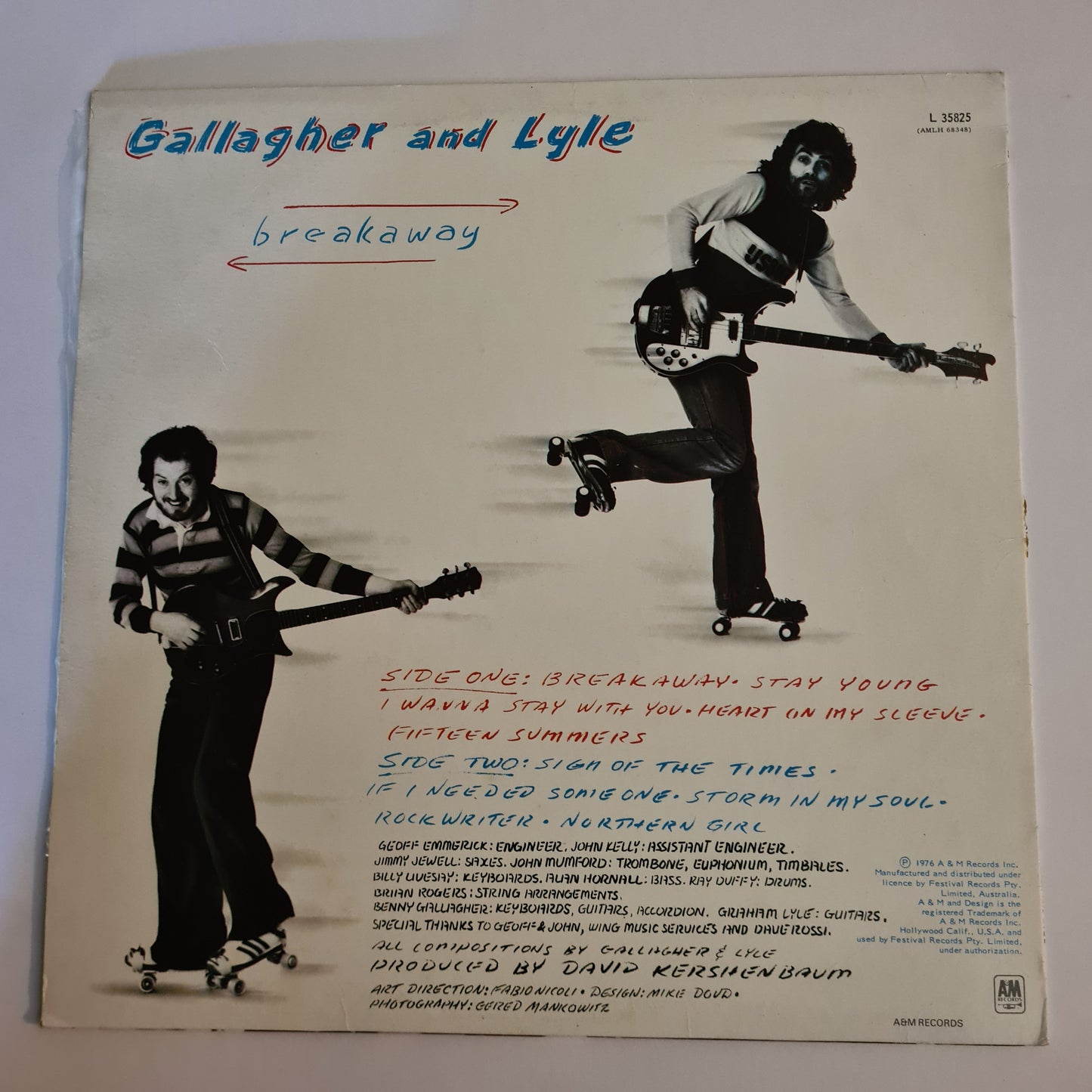 CLEARANCE STOCK! - GALLAGHER & LYLE - VINYL RECORD