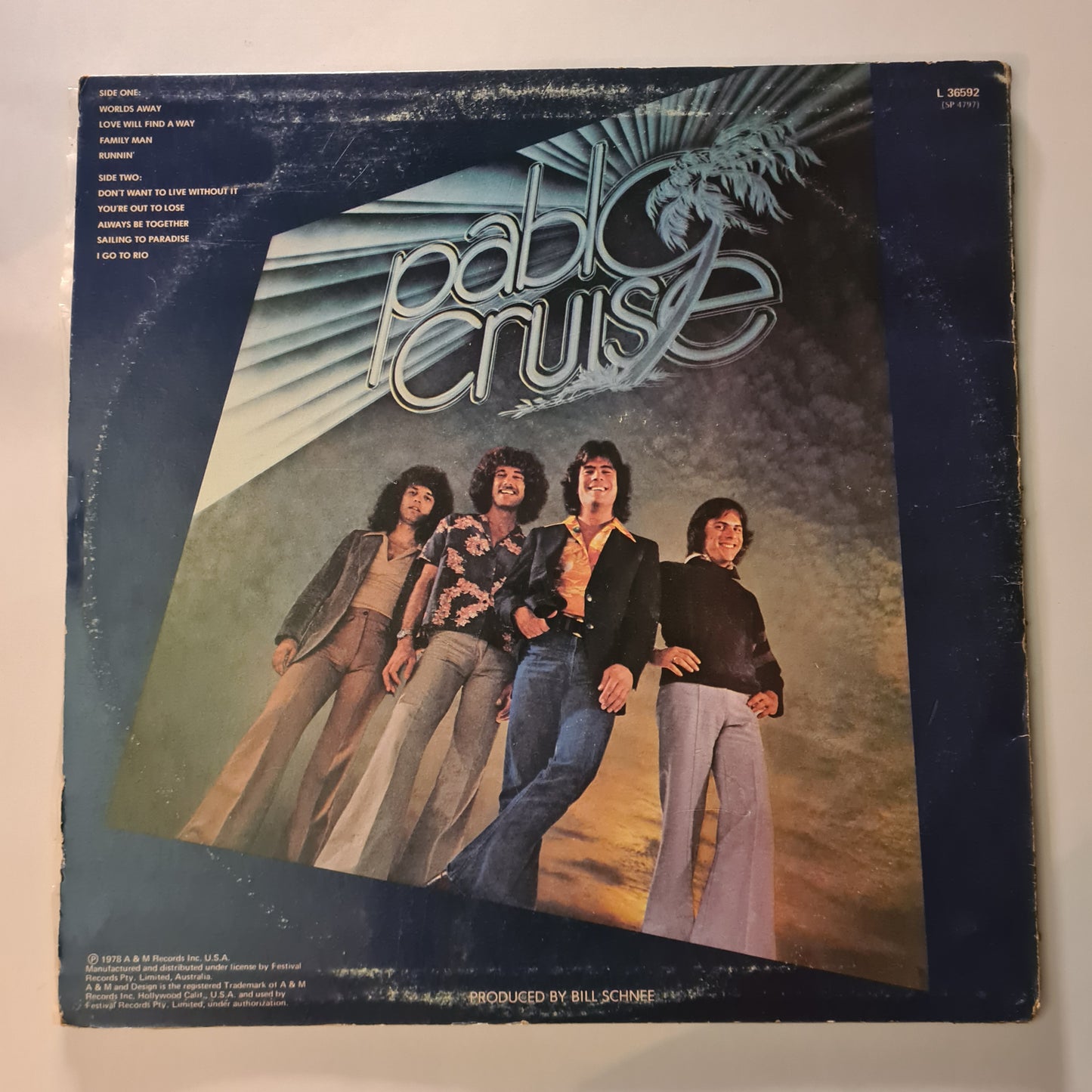 CLEARANCE STOCK! - PABLO CRUISE - VINYL RECORD